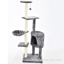 Eco Friendly Soft Net Fabric Large Cat Tree